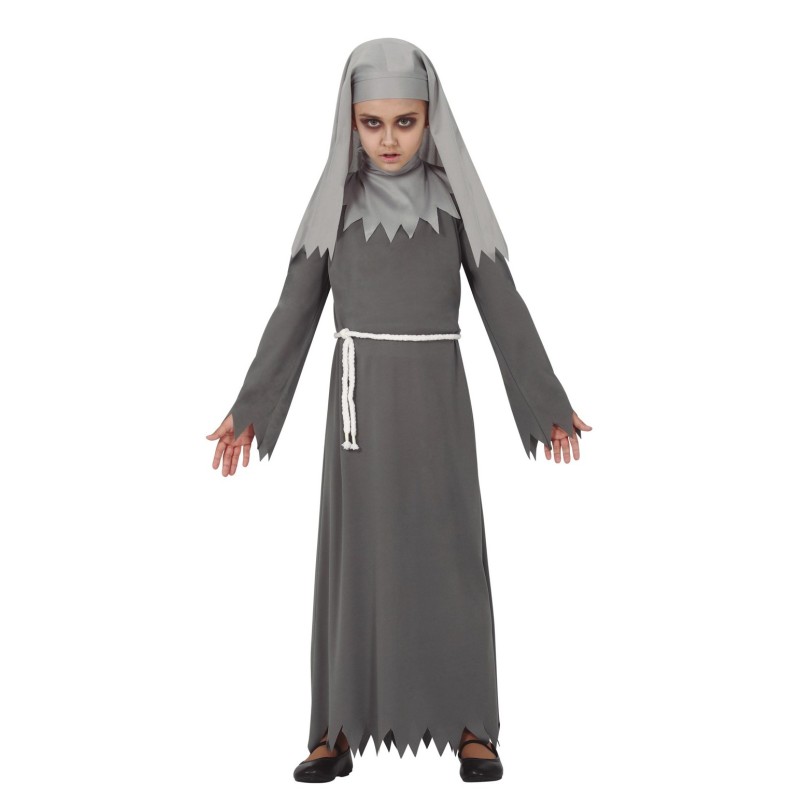DEGUISEMENT HALLOWEEN NONNE GRISE OU BONNE SOEUR TAILLE 7-9 ANS DEGUISEMENT HALLOWEEN NONNE GRISE OU BONNE SOEUR TAILLE 7-9 ANS