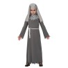 DEGUISEMENT HALLOWEEN NONNE GRISE OU BONNE SOEUR TAILLE 7-9 ANS 