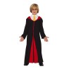 DEGUISEMENT CAPE SORCIER HARRY  NOIR ET ROUGE TAILLE 7-9 ANS 