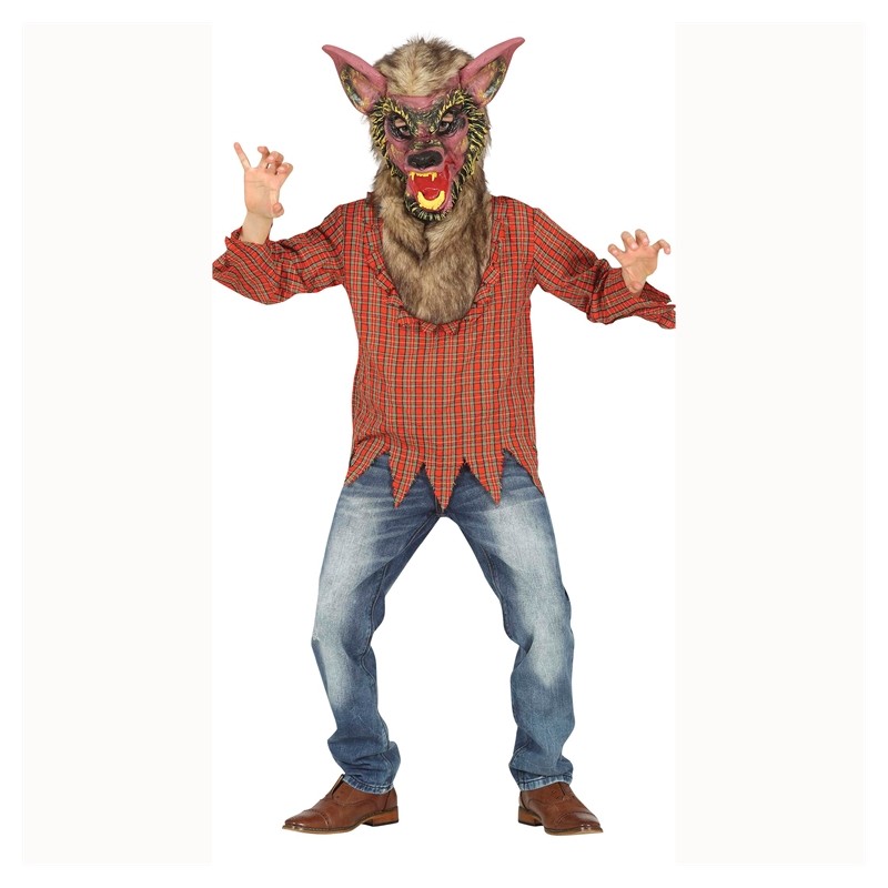 DEGUISEMENT ENFANT LOUP GAROU TAILLE 7-9 ANS DEGUISEMENT ENFANT LOUP GAROU TAILLE 7-9 ANS
