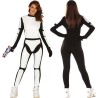 DEGUISEMENT FEMME SOLDA BLANC TAILLE S-M
