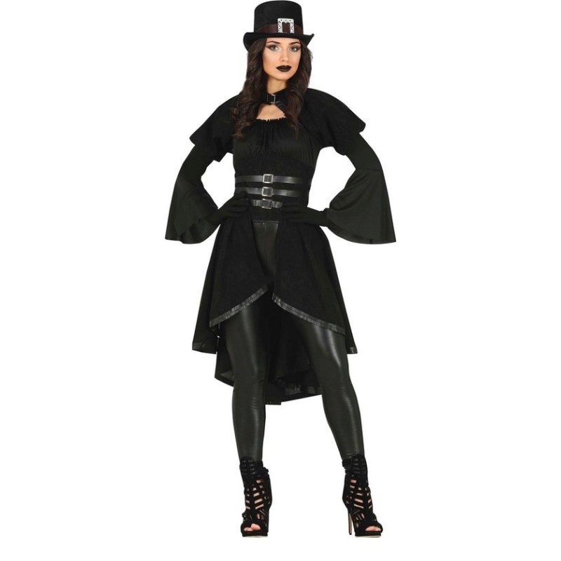 DEGUISEMENT HALLOWEEN VAMPIRE GOTHIC NOIR TAILLE L DEGUISEMENT HALLOWEEN VAMPIRE GOTHIC NOIR TAILLE L