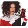 PISTOLET DANGEROUS NOIR ET ROUGE 20 CM