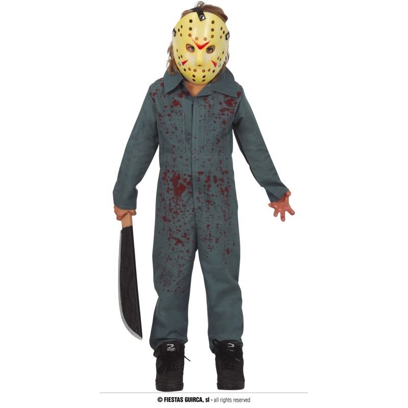 DEGUISEMENT HALLOWEEN VENDREDI DE LA MORT TAILLE 7-9 ANS DEGUISEMENT HALLOWEEN VENDREDI DE LA MORT TAILLE 7-9 ANS