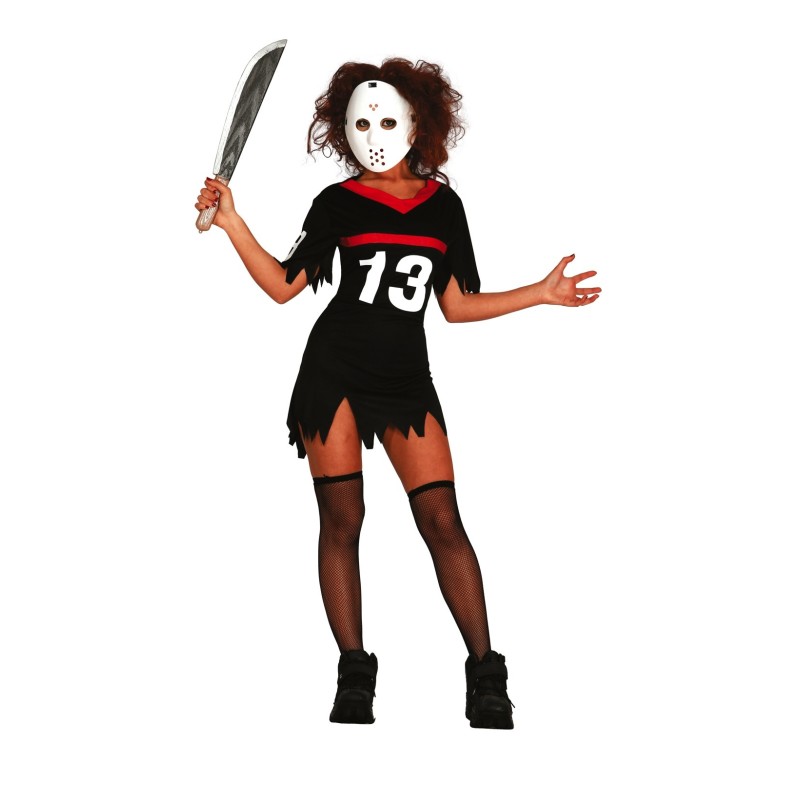 DEGUISEMENT HALLOWEEN FEMME VENDREDI 13 TAILLE L DEGUISEMENT HALLOWEEN FEMME VENDREDI 13 TAILLE L