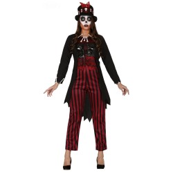 DEGUISEMENT HALLOWEEN FEMME VAUDOU TAILLE M 