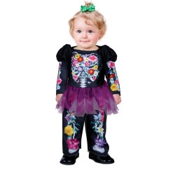 DEGUISEMENT HALLOWEEN BEBE DIAS DE LOS MUERTOS 12-18 MOIS