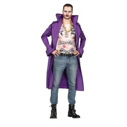DEGUISEMENT HALLOWEEN HOMME CRAZY VILLAIN JOKER TAILLE M