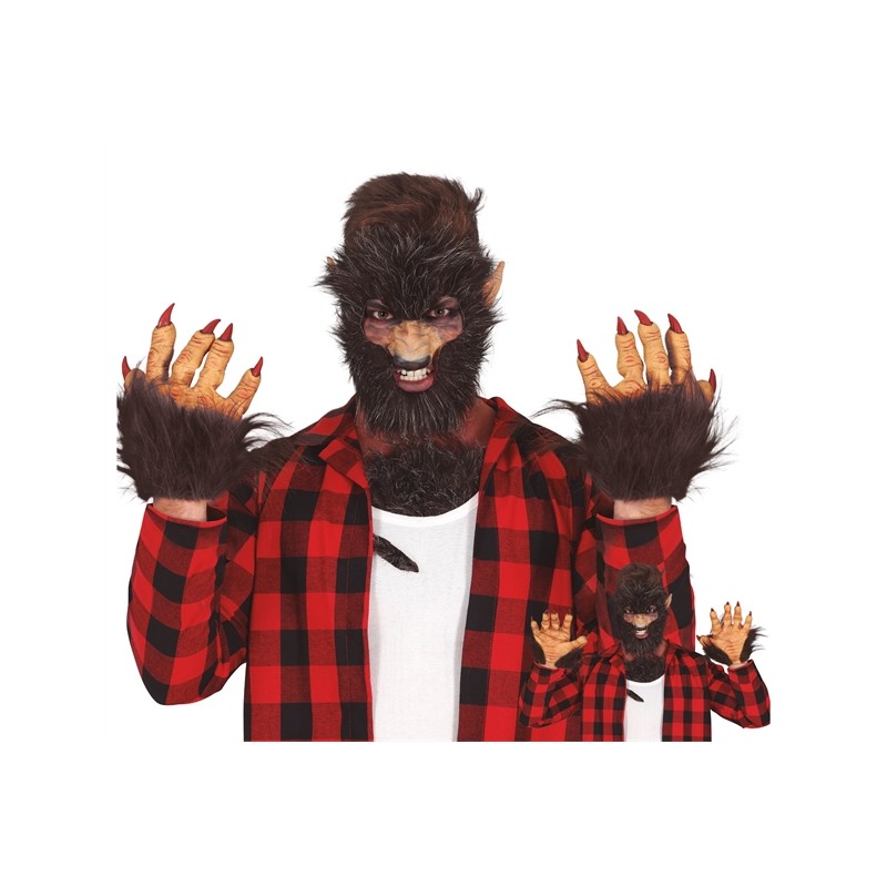 GANTS OU MAINS DE LOUP GAROU AVEC FOURRURE GANTS OU MAINS DE LOUP GAROU AVEC FOURRURE