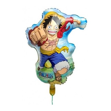BALLON METALLIQUE LUFFY ONE PIECE 45 CM 