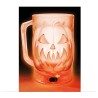 VERRES OU CHOPE LUMINEUX HALLOWEEN CITROUILLE