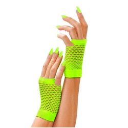 MITAINES RESILLES  FLUO VERT 