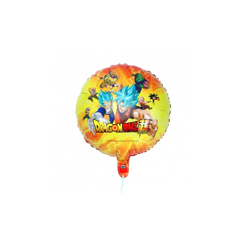 BALLON METALLIQUE ROND DRAGON BALL Z 43 CM BALLON METALLIQUE ROND DRAGON BALL Z 43 CM