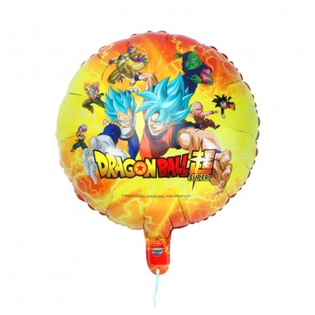 BALLON METALLIQUE ROND DRAGON BALL Z 43 CM 