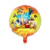 BALLON METALLIQUE ROND DRAGON BALL Z 43 CM 