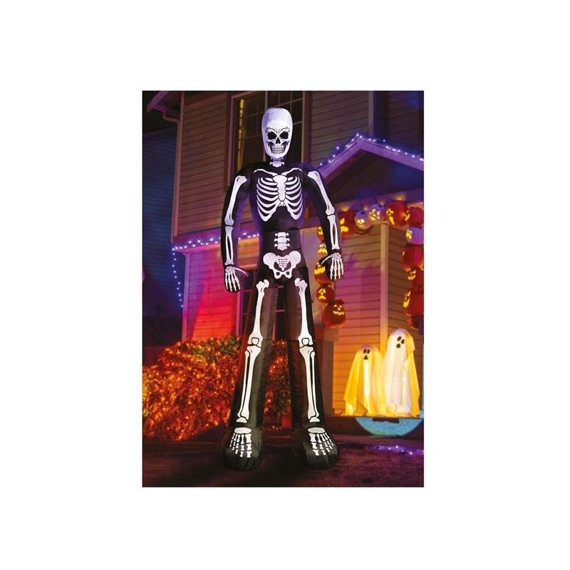 SQUELETTE GONFLABLE HALLOWEEN 200 X 150 CM SQUELETTE GONFLABLE HALLOWEEN 200 X 150 CM