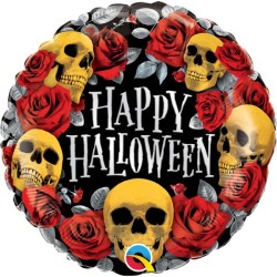 BALLON METALLIQUE HALLOWEEN JOUR DES MORT 46 CM