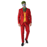 DEGUISEMENT JOKER VILAIN COSTUME ROUGE TAILLE XL