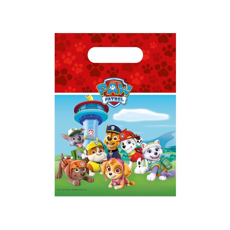 6 SACS CADEAU PAT PATROUILLE 6 SACS CADEAU PAT PATROUILLE