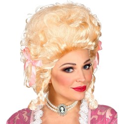 PERRUQUE FEMME COLONIALE MARQUISE BLONDE 