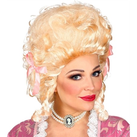 PERRUQUE FEMME COLONIALE MARQUISE BLONDE 