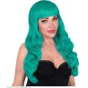 PERRUQUE BELLA LONGUE CHEVEUX ONDULES TURQUOISE