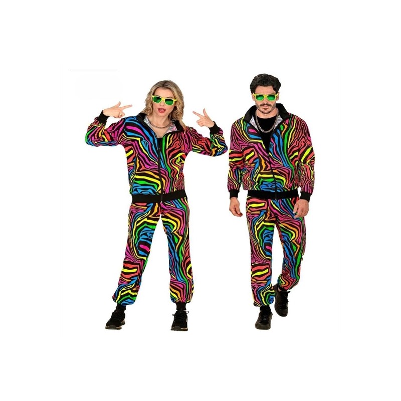 DEGUISEMENT COMBINAISSON ANNEES 60'S FASHION ANIMALIER ARC EN CIEL TAILLE M DEGUISEMENT COMBINAISSON ANNEES 60'S FASHION ANIMALIER ARC EN CIEL TAILLE M