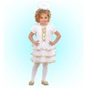 DEGUISEMENT ENFANT ANGE BLANC ET OR  TAILLE 5-6 ANS