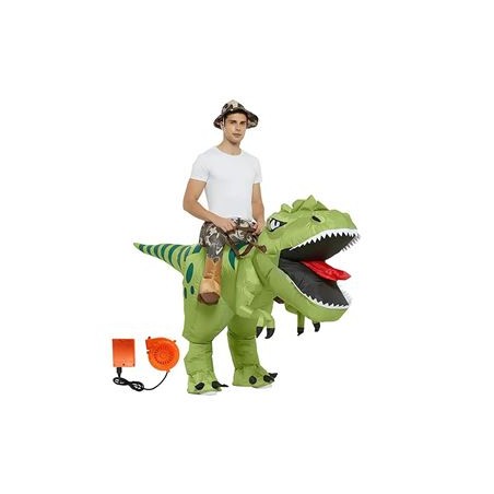 DEGUISEMENT GONFLABLE DINOSAURE TAILLE UNIQUE 