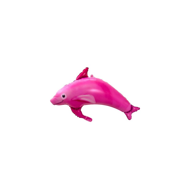 BALLON METALLIQUE DAUPHIN ROSE 99 X 70 CM BALLON METALLIQUE DAUPHIN ROSE 99 X 70 CM
