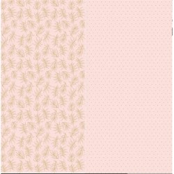 2 ROULEAU PAPIER CADEAU ROSE  70 X 200 CM 