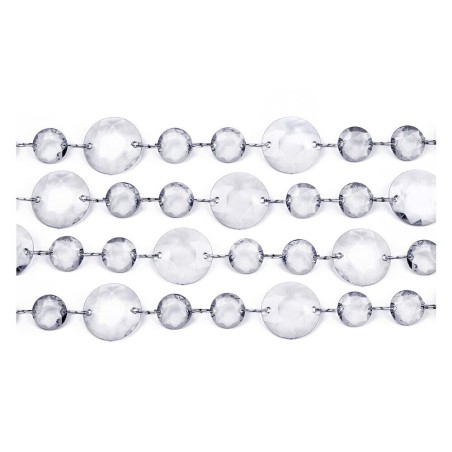 GUIRLANDE CRISTAL 18-33 MM INCOLORE 1M