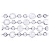 GUIRLANDE CRISTAL 18-33 MM INCOLORE 1M
