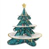 PRESENTOIR A CUPCAKE THEME NOEL OU HIVER EN FORME DE SAPIN