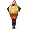 DEGUISEMENT BONBON CHOCOLAT DORE (FERRERO) TAILLE UNIQUE 