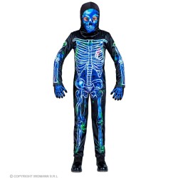 DEGUISEMENT HALLOWEEN SQUELTTE TAILLE 140 CM