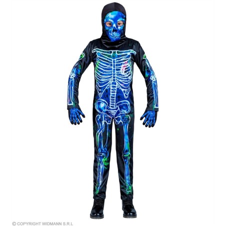 DEGUISEMENT HALLOWEEN SQUELTTE TAILLE 128 CM