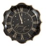 8 ASSIETTES  NOIR ET OR BONNE ANNEE 23 CM 