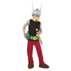 DEGUISEMENT GAULOIS ASTERIX TAILLE 140 CM 