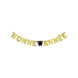 GUIRLANDE 200CM BONNE ANNEE EN CARTON 