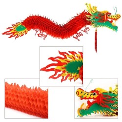 DRAGON CHINOIS DECORATION 1M