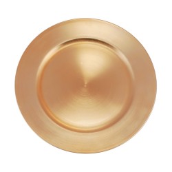 SOUS-ASSIETTE PP OR DIA 33CM