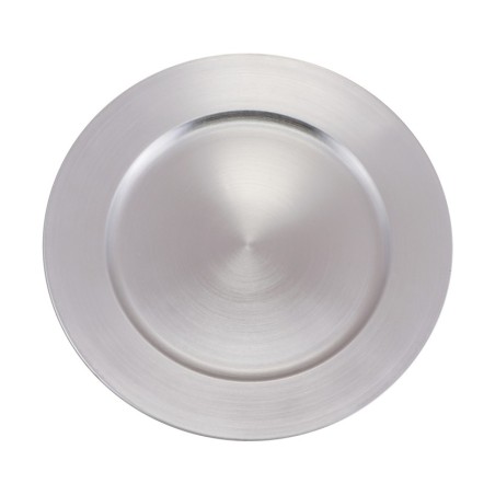SOUS-ASSIETTE PP ARGENT DIA 33CM