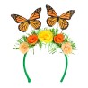 SERRE-TETE OU TIARE PAPILLONS