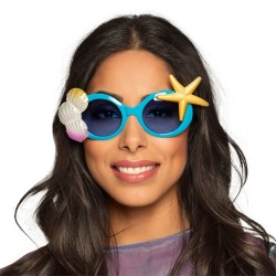 LUNETTES THEME DE LA MER COQUILLAGE ET ETOILE DE MER