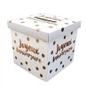 URNE JOYEUX ANNIVERSAIRE PARTY BLUSH 20 X 20 X 20 CM 
