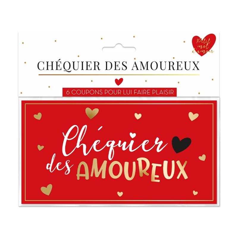 CHEQUIER DES AMOUREUX CHEQUIER DES AMOUREUX