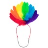 SERRE-TETE PLUMES MULTICOULEURS