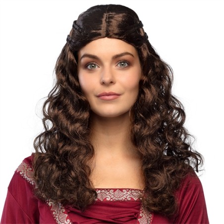PERRUQUE FEMME MEDIEVAL DAMOISELLE