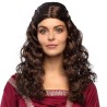 PERRUQUE FEMME MEDIEVAL DAMOISELLE